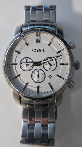 Fossil 2010 edelstahl uhr - fossil, edelstahl-uhr