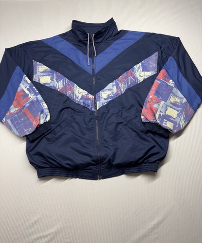 Vintage retro windbreaker - retro,