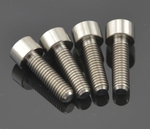 4pcs titanium ti screw - m6, x
