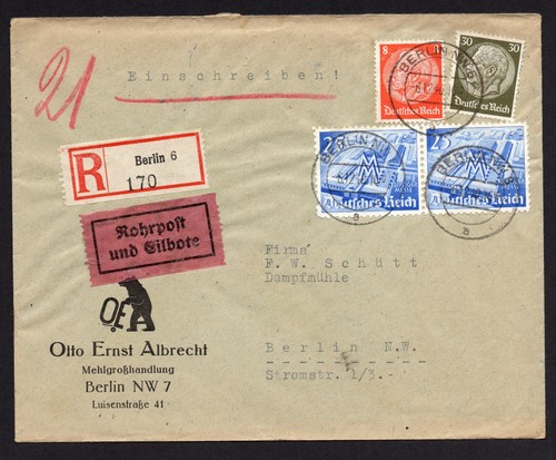 Rohrpost eilbote einschreiben - eilbote,