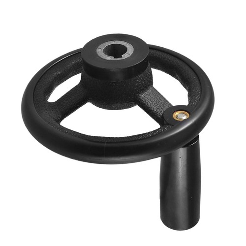 Speichen handrad mit - 3-speichen-handrad, 12mm