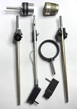 Konvolut Ersatzteile für DUAL Plattenspieler Tonarm Ausgleichsgewicht