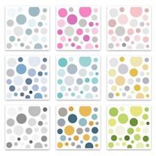 86 Punkte Wandtattoo Aufkleber