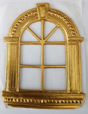 1 Wachsbilder 6,5x9 +++ FENSTER GOLD +++ Kerzenkunst Wachs QVC TBZ Jittenmeier