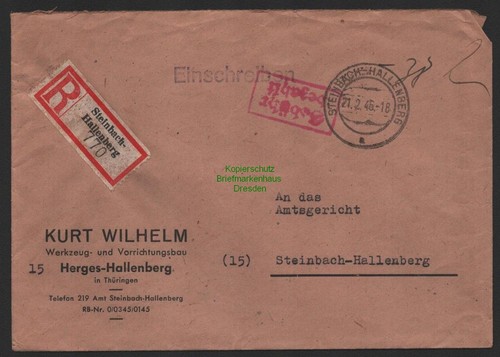 B9918 brief sbz gebühr - b9918,