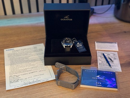 Casio oceanus ocw t200sce - oceanus, ocw-t200sce-8ajr
