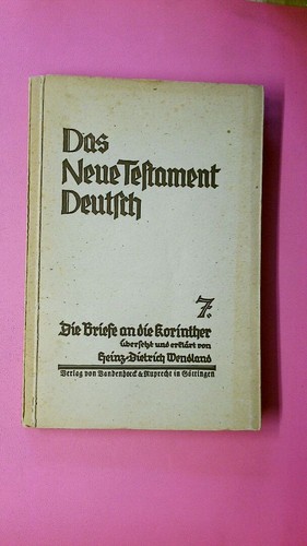 240491 heinz dietrich wendland - 240491,