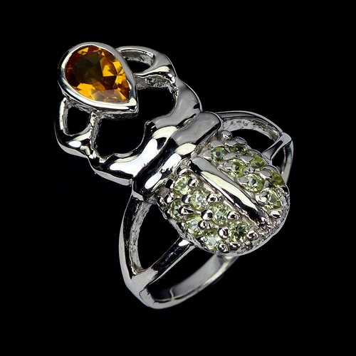 925 sterlingsilber ring birne - ring,
