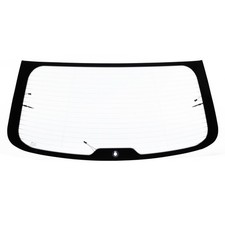 Heckscheibe Heckfenster grün