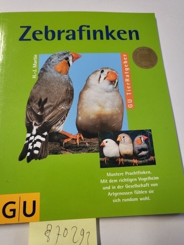Zebrafinken martin - zebrafinken,