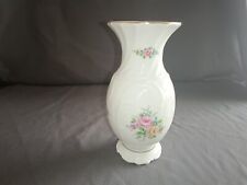 Vohenstrauss Johann Seltmann Bavaria Porzellan Vase Blumen Relief