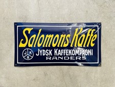 Salomons Kaffee Emailleschild