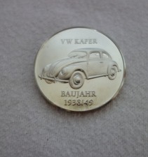 VW Käfer Brezelkäfer KDF 1938/1949 Medaille Silber Volkswagen Split Window RaR !