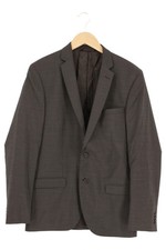 Wormland Herren Sakko Business Elegant Klassisch Schurwolle Grau Gr. 52 XL