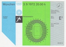 Olympia 1972 Ticket München