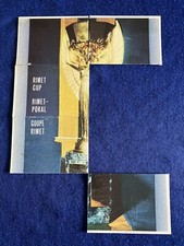 5 Panini München 74 WM Fußball Album Sticker Rimet Cup Recovered 2nds