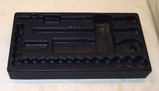 Gedore Werkzeug-Einsatz ES-Modul E-30 L für Werkstattwagen, 3/8" Knarrenkasten