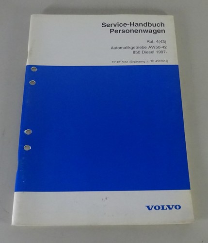 Werkstatthandbuch volvo 850 - volvo,