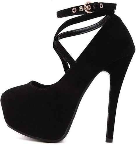 Ankel strap high - high, heels