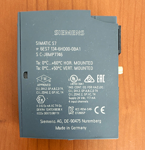 Siemens simatic 200sp - et,