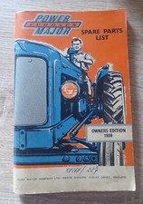 Fordson Major Dieselschlepper 1959 Ersatzteilkatalog