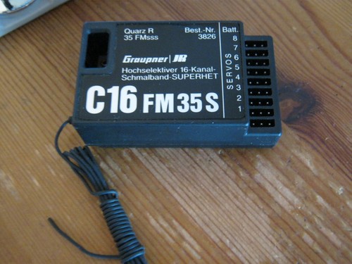 Empfänger graupner 35 - empfänger, c
