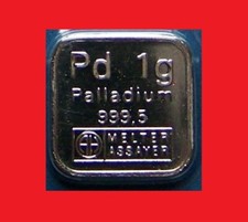 PALLADIUM - ARGOR HERAEUS SCHWEIZ - PALLADIUMBARREN - ANLAGE BARREN