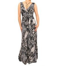 Neues ärmelloses Maxikleid