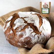 Bauernbrot Bio Brotbackmischung Sauerteig Brot backen auch für Brotbackautomat