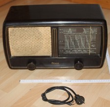 NORD MENDE typ 198GW bakelit röhren radio alt ersatzteil defekt top vintage deko