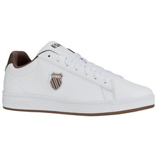 K-Swiss Herren Court Shield Leder Turnschuhe Classic Schnürer Freizeit Sneakers