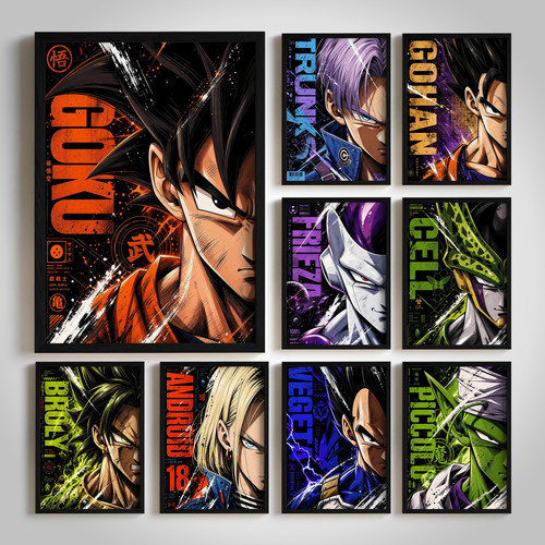 Dragon ball anime poster - ball,