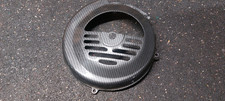 Lüfterradabdeckung in Carbon Look für Vespa V50 ET3 PV etc Gebraucht