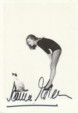Jeanne Moreau, orig sign AK