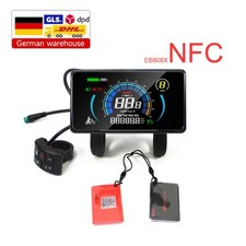E-Bike 24V-72V 4inch Colour LCD Display Power Speed Meter PAS Gear Control w/NFC
