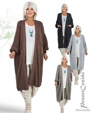 LAGENLOOK Strick-Jacke-Mantel