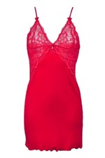 Dkaren Nachthemd Spitze Jersey