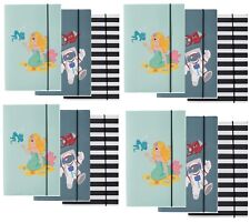 12 x Sammelmappe A4 mit Gummizug Jurismappe Schulmappe Ordner Pappordner 