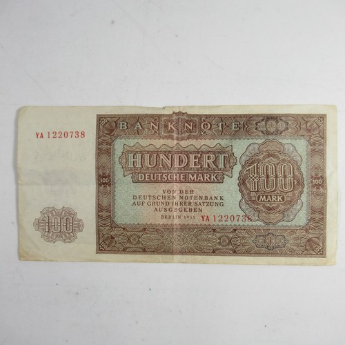 Hundert deutsche mark - deutsche, /