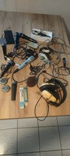 DDR TECHNIK RUNDFUNK MIKROFON KOPFHÖRER FÜR  RADIO TONBAND KASSETTENRECORDER