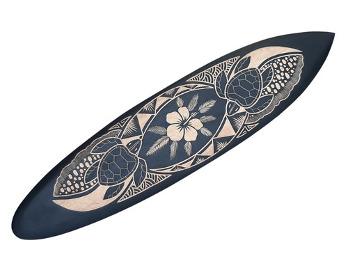 Deko surfboard 100cm mit - surfboard,
