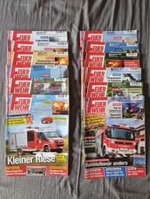 Feuerwehr Magazin 12 Hefte Jahrgang 2020 komplett