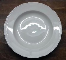 Seltmann Weiden Form Renate Dekor Uni Weiß Suppenteller Ø24,0cm + 064