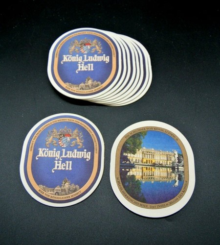 Bierdeckel könig ludwig - 10,