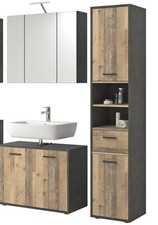 Badmöbelset 3-teilig mit Spiegel