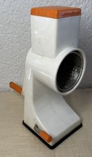 DDR 1980er Jahre Fleischwolf - WSM Klingenthal  Vogtland - Plastik Orange/Weiß