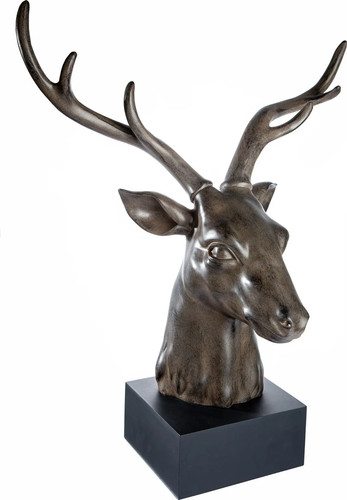 Gilde skulptur hirsch - gilde, skulptur,