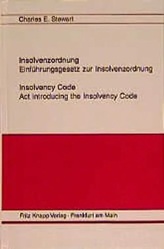 Insolvenzordnung mit