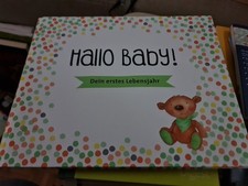Hallo Baby Erinnerungsbuch erstes Lebensjahr Buch Zur Geburt C1
