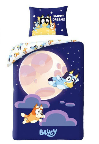 Bluey kinder bettwäsche - bluey,